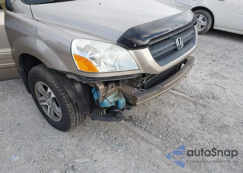 2004 Honda Pilot Ex-L из США, поврежденный, VIN 2HKYF18614H508535